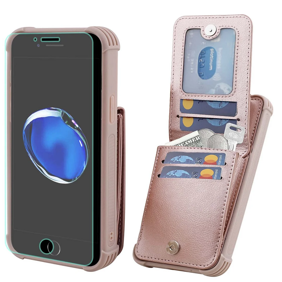 iPhone SE 2022 5G/SE 2020/iPhone 8/iPhone 7 Wallet Case