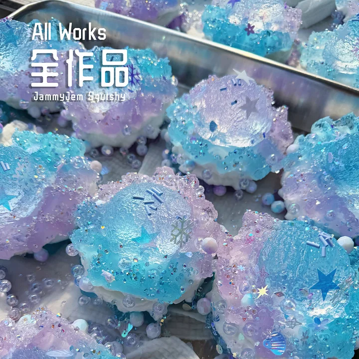 キラキラブレスレットいるか先生ゴム海波　JammyJem メルカリ - イルカ 海 スクイーズ キラキラ先生 Squishy その他