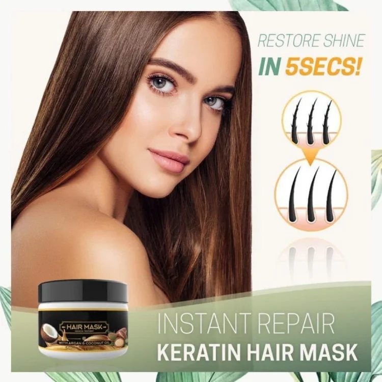 Instant Keratin Hair Repair Mask