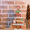 Wooden Special Shaped Christmas Sign Desktop Diamond Art Kits for Home Office
