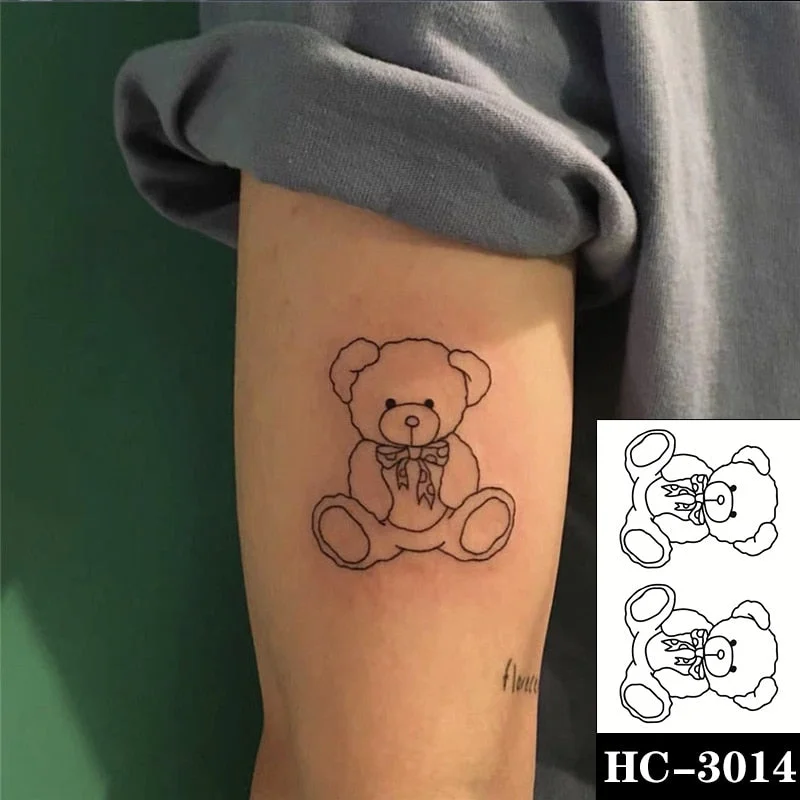 Holding Hands In Love Stickers Hand Heart Tattoo Body Art Makeup Waterproof Temporary Women and Men Fake Tatoo