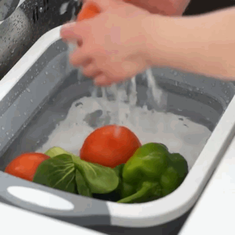 Foldable Multi-Function Chopping Board, Foldable Multi-Function Chopping Board