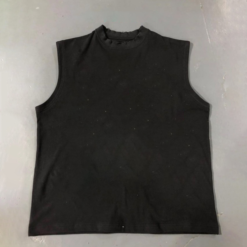 Vintage Basic Sleeveless 100% Cotton Hip-hop Vest / Rvogue / Rvogue