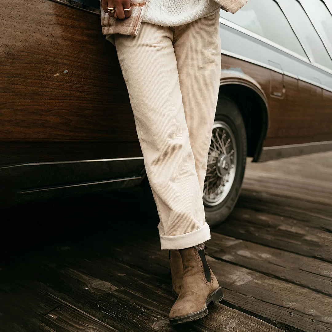 Women's Casual Vintage Corduroy Trousers-inspireuse