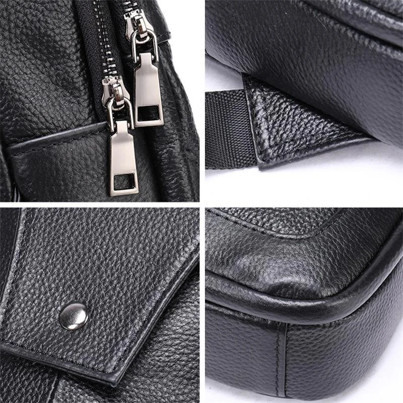 Fashion All-Match Style Casual Leather Sports Crossbody Bag
