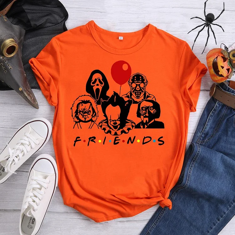 Halloween Friends T-Shirt-07174