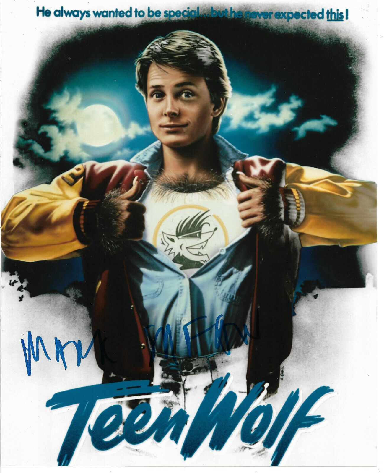 Mark Safan Signed 8x10 Photo Poster painting Autographed, Teen Wolf, Win In The End, Singer