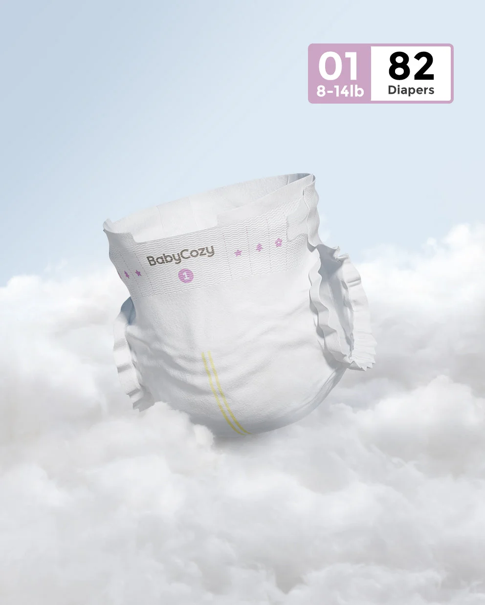 BabyCozy Softest Diapers Size 5 & Size 6 ( BabyCozy By Momcozy )