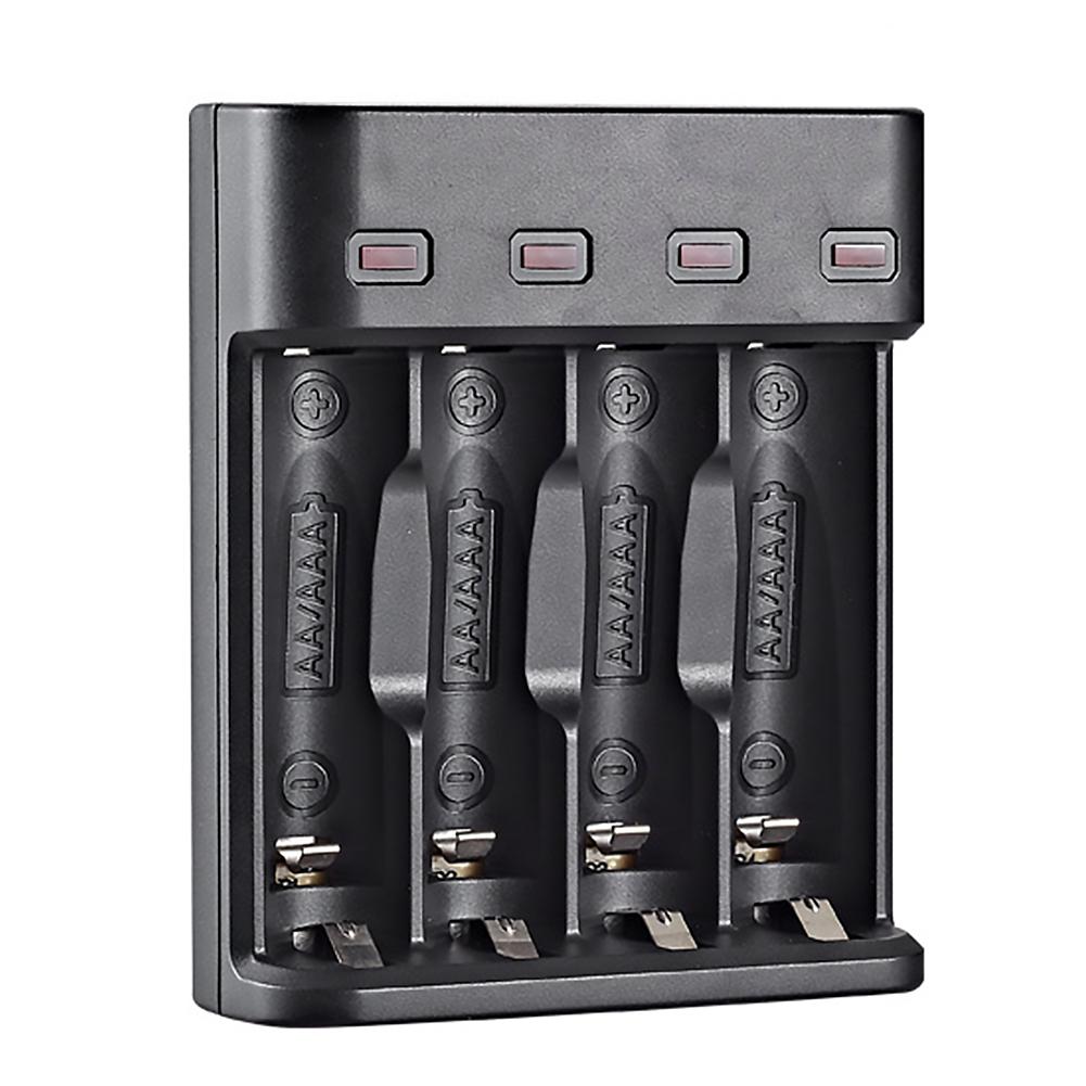 

4 Slots Fast Charging Intelligent AA/AAA Rechargeable USB Battery Charger, 501 Original