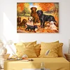 Labrador Dogs - 11CT Stamped Cross Stitch 50*40cm/19.69*15.75in