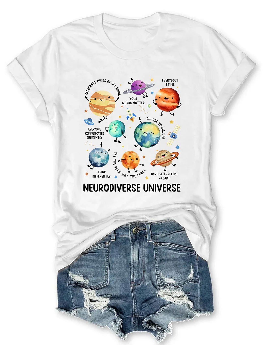 Space Neurodiversity T-shirt