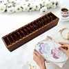 (US Only)Wooden Bobbin Set with Animal Shapes for DIY Sewing Storage Tool (Rabbit)