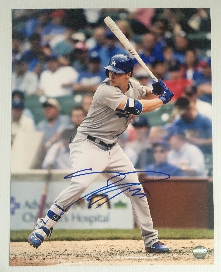 Joc Pederson Signed Autographed 11x14 Photo Poster painting Los Angeles Dodgers Lojo Sports COA2