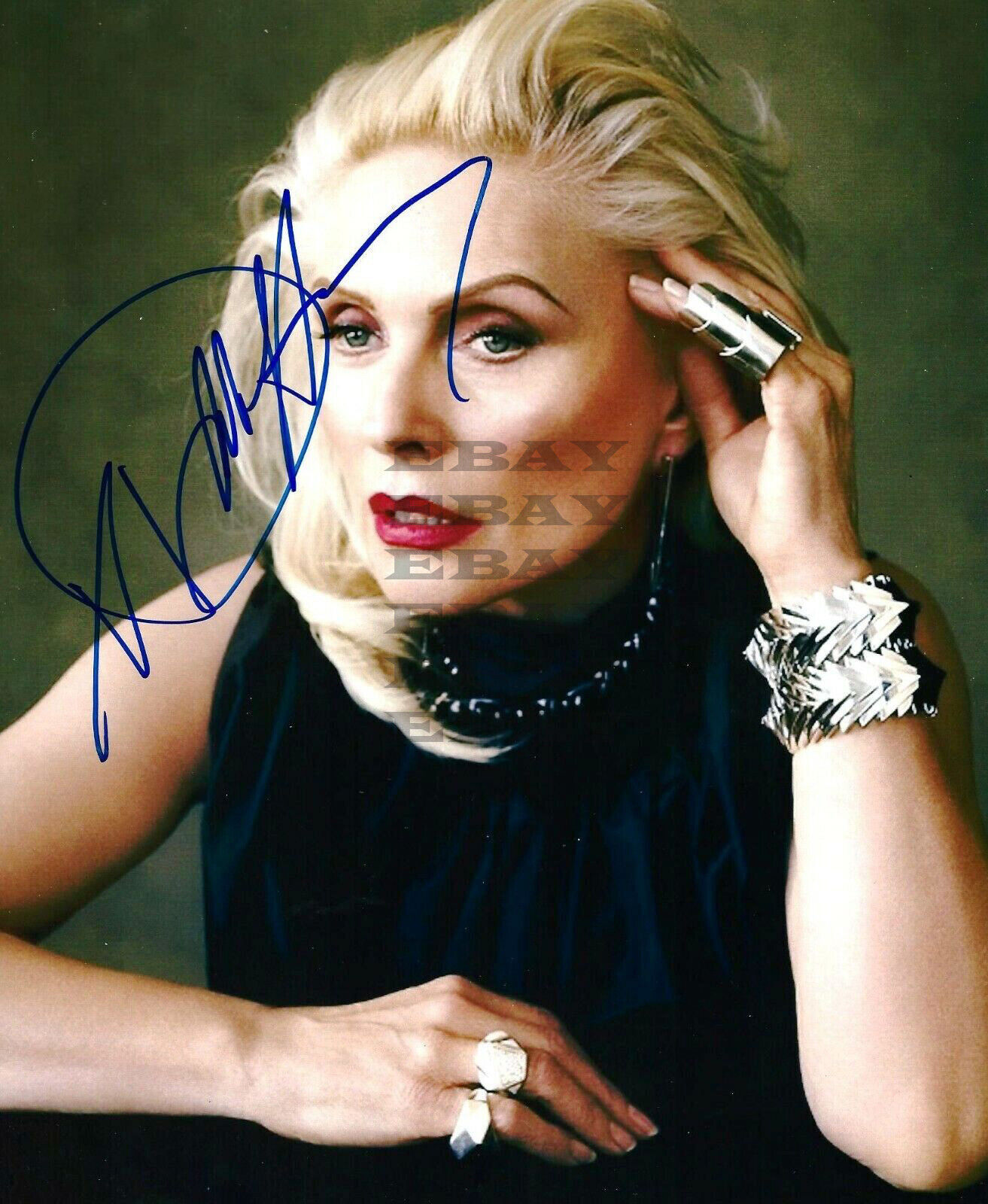 Debbie-Harry-Blondie Autographed Signed 8x10 Photo Poster painting Reprint