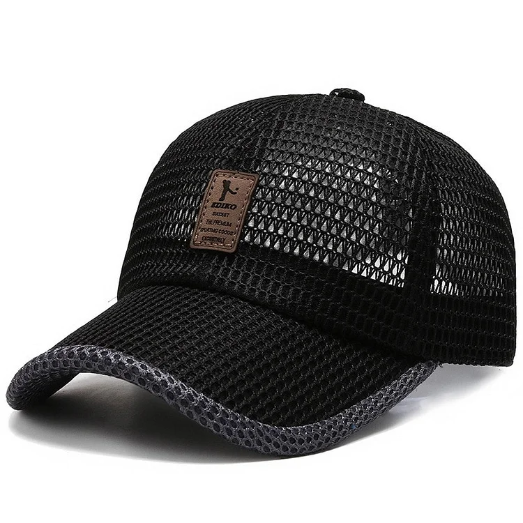 SummerSimple Light Leisure Sunshade Outdoor Sunscreen Anti Ultraviolet Cool Mesh Cap Baseball Cap