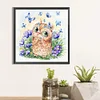 Diamond Painting -DIY Round Drill Butterfly Owl