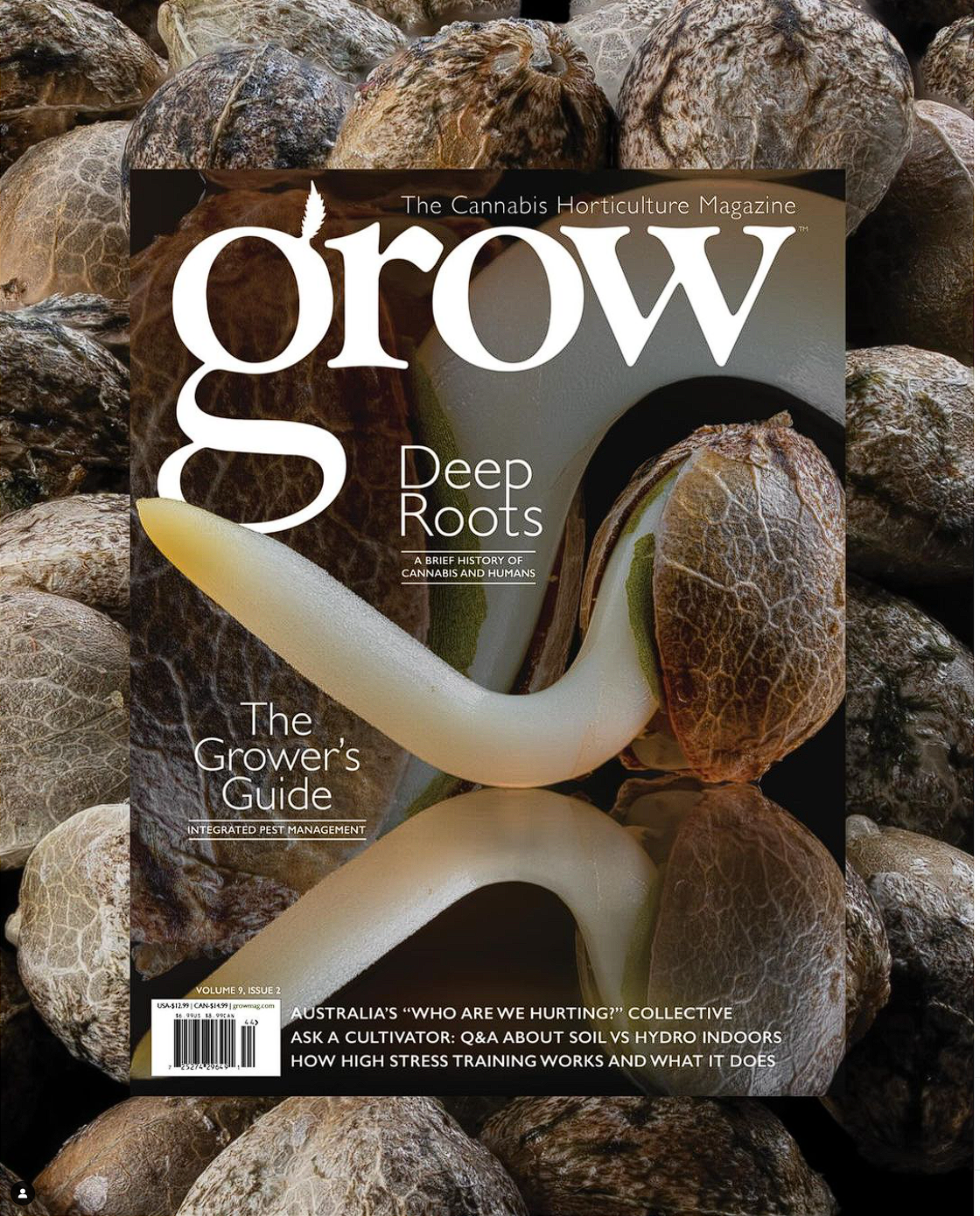 Grow magazine is released, RDJ Bouns is in it