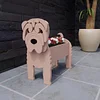 Shar Pei planter