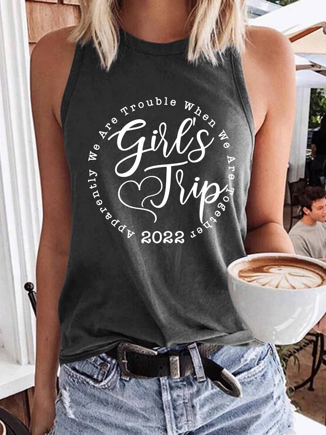 Women Travel Friends Girls Trip 2022 Tank Top