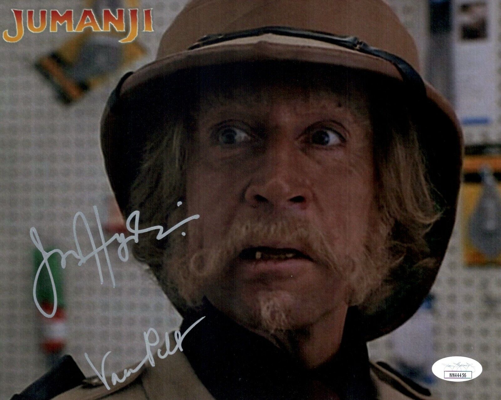 JONATHAN HYDE Signed 8x10 JUMANJI Van Pelt Autograph JSA COA Cert