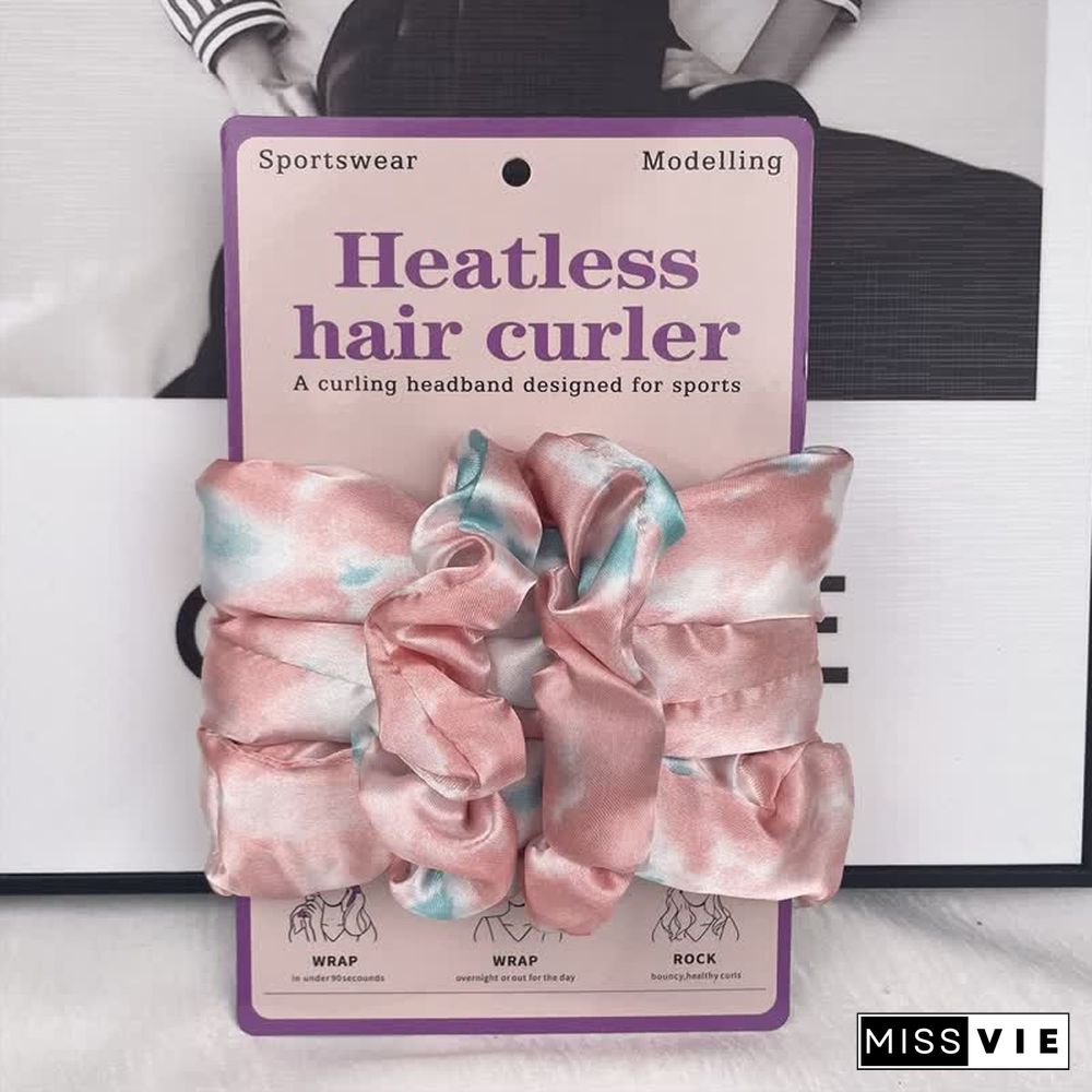 Lazy Heatless Hair Curler 3 Pieces