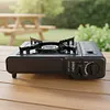 Portable Gas Stove Camping Stove Adjustable Cassette Furnace Camping Accessories