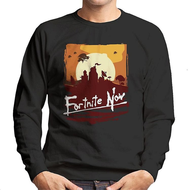 Fortnite Now Apocalypse Now Mix Men's Sweatshirt