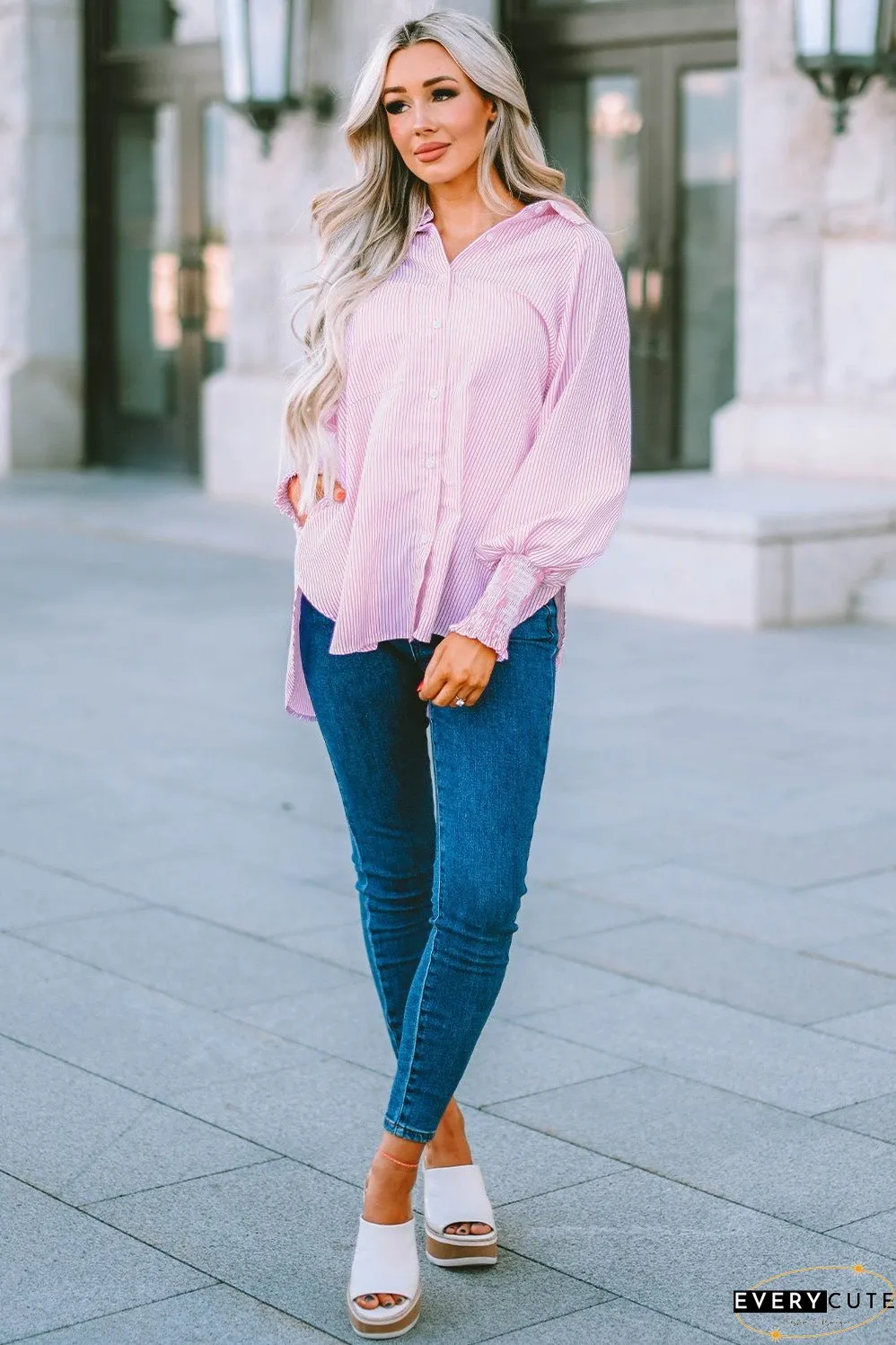 Striped Casual Dress