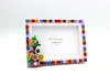Flowerbed DIY Building Block Photo Frame Kit,Creative Handmade Assembled Photo Frame Handmade Craft Gift Home Tabletop Display Decor