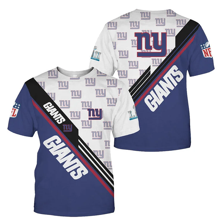 New York Giants All Over Print T-Shirt