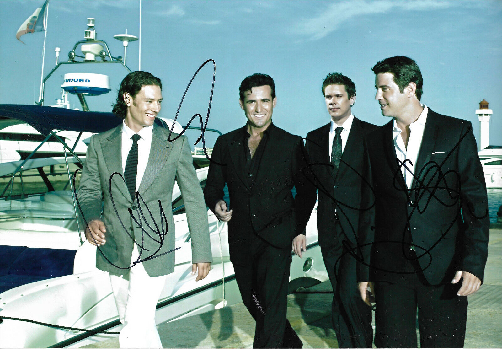 Il Divo signed 8x12 inch Photo Poster painting autographs