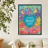 >SALE<5D DIY Partial Special Shaped Drill Diamond Painting Sweet Home Decor 30x40cm