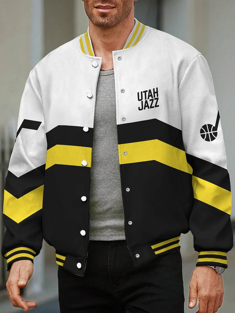 Utah Jazz  Limited Edition Full-Snap Casual Jacket