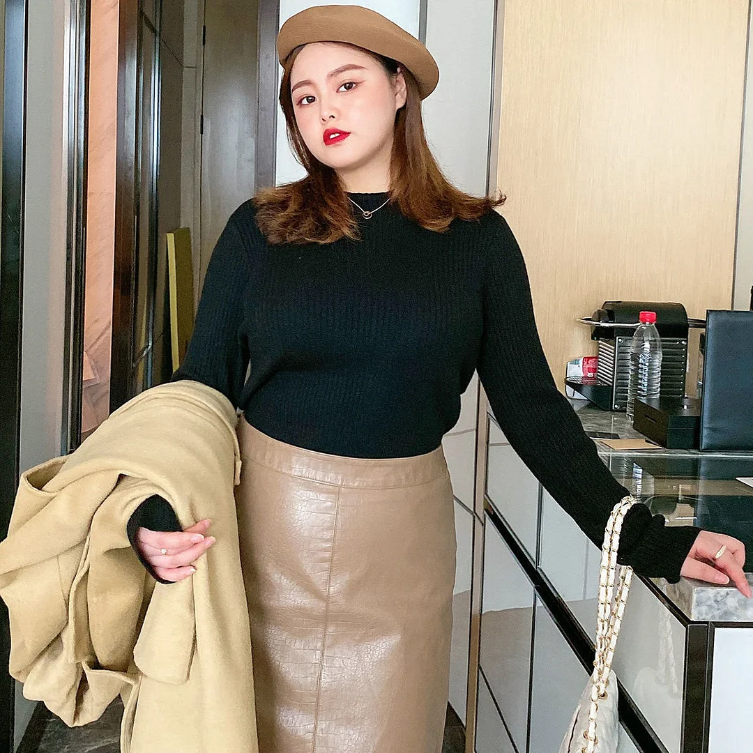 Fashion tops 2023 Women autumn winter pullover sweater casual woman clothes female ol Girls cute sweaters turtleneck bvy1641