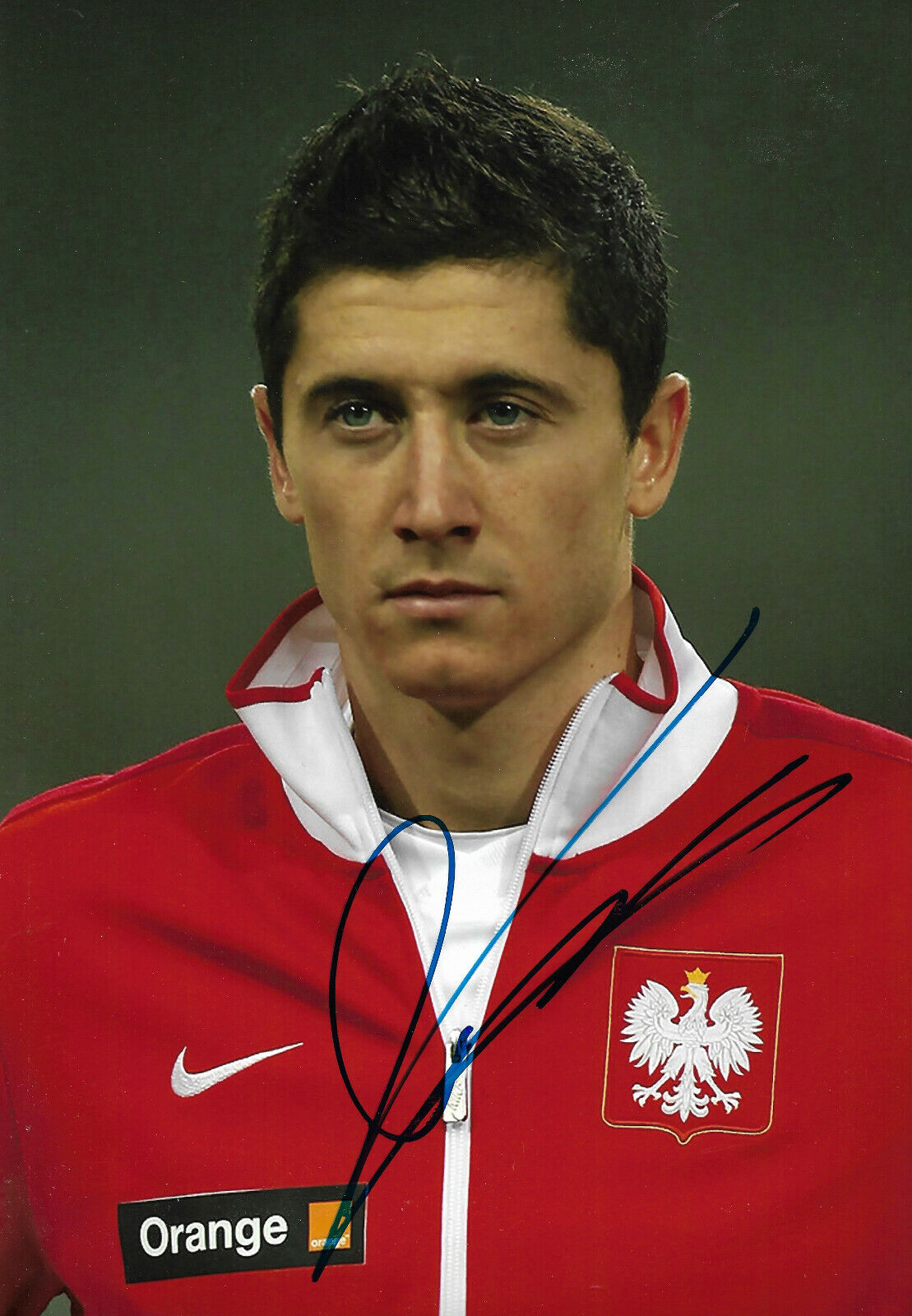 Robert Lewandowski signed 8x12 inch Photo Poster painting autograph