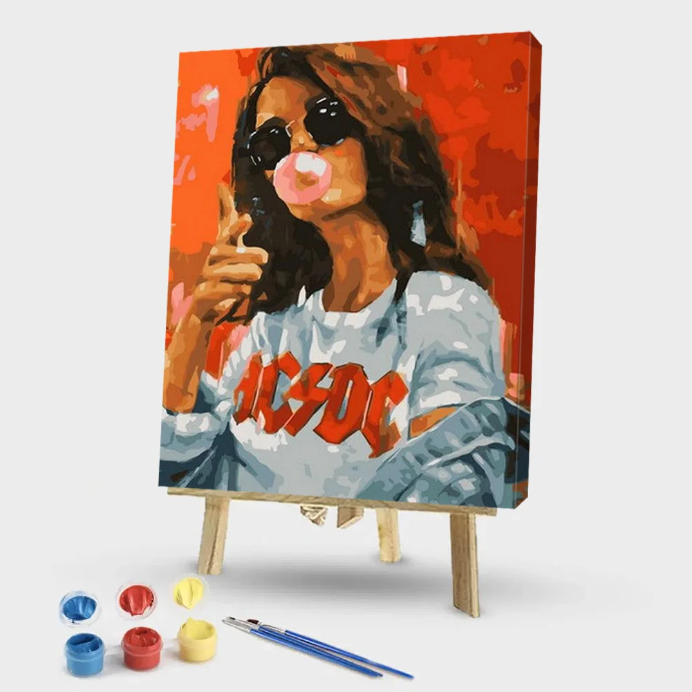 Fashion Girl - Paint By Numbers(40*50CM)