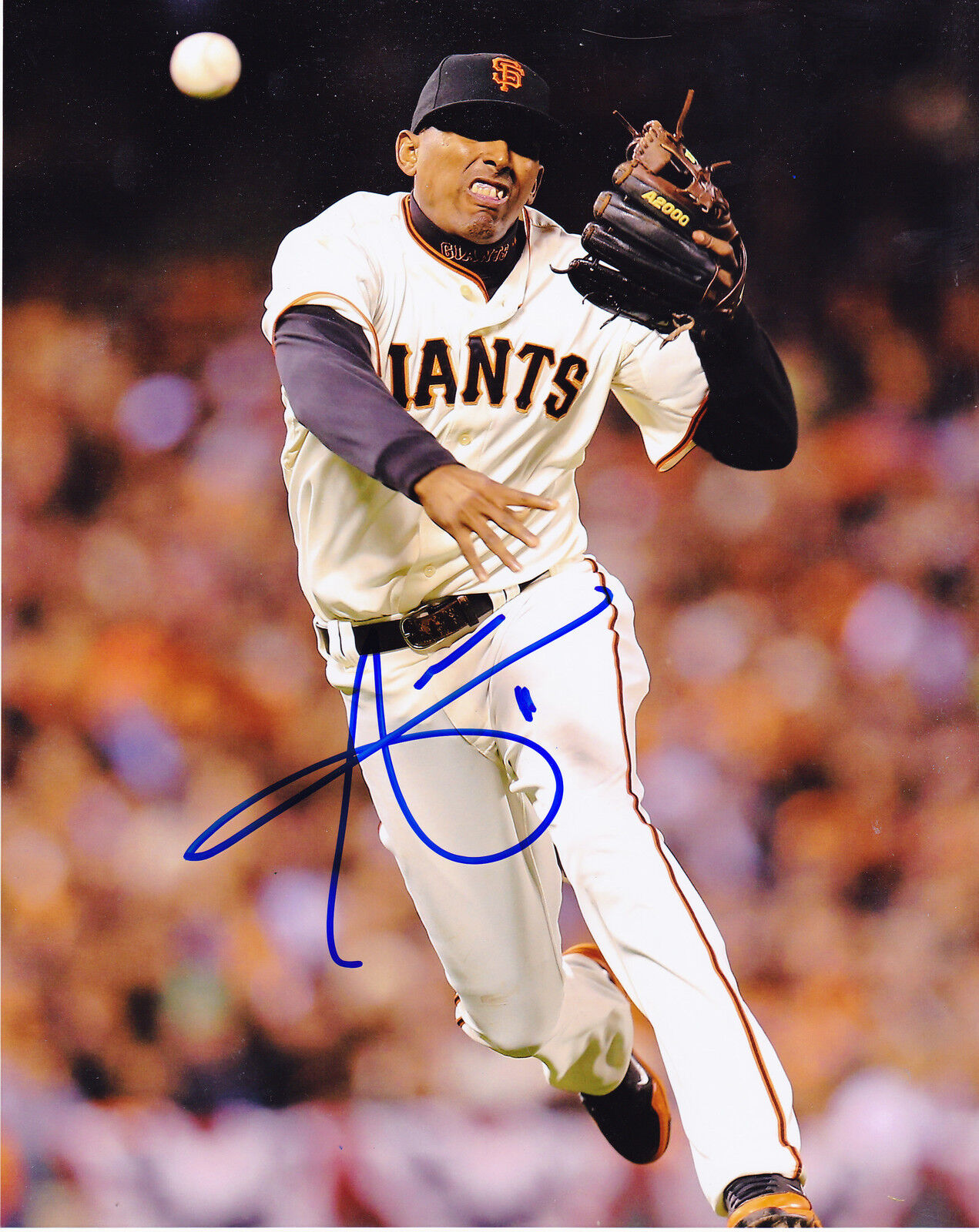 JOAQUIN ARIAS SAN FRANCISCO GIANTS ACTION SIGNED 8x10