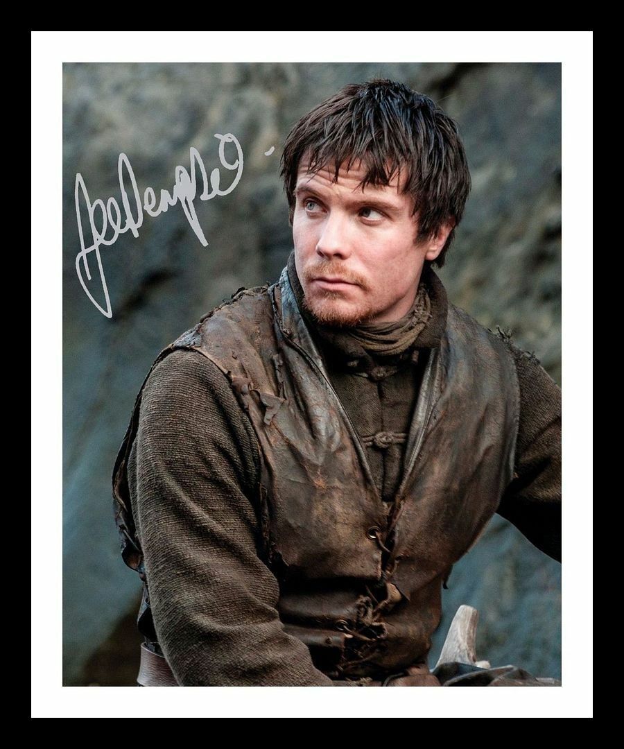 Joe Dempsie - Game Of Thrones Autograph Signed & Framed Photo Poster painting