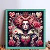 Disney Red Queen-11CT Stamped Cross Stitch 50*50cm/19.69*19.69in