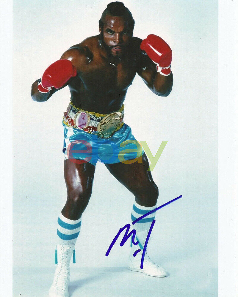 MR, T AUTOGRAPHED SIGNED CLUBBER LANG 8X10 Photo Poster painting reprint