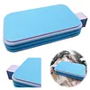 Organisateur de plateau de peinture au diamant, plateau d&rsquo;art en diamant pour l&rsquo;artisanat de bricolage (bleu, rose)