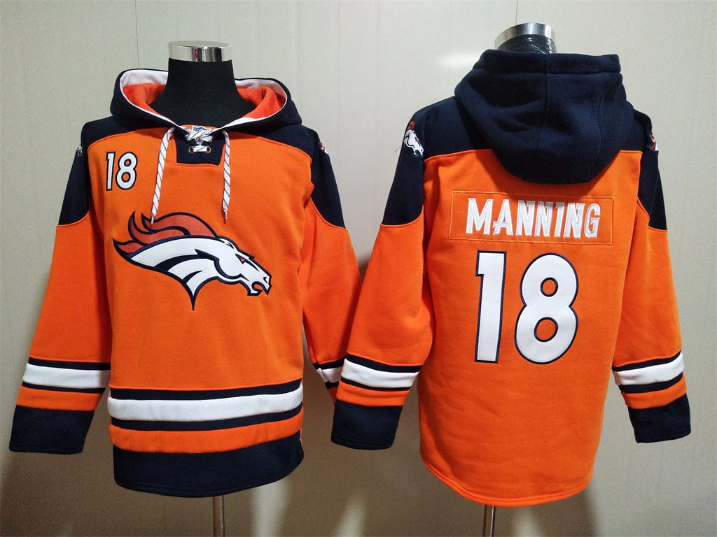Denver Broncos Hoodie #18MANNING mysite