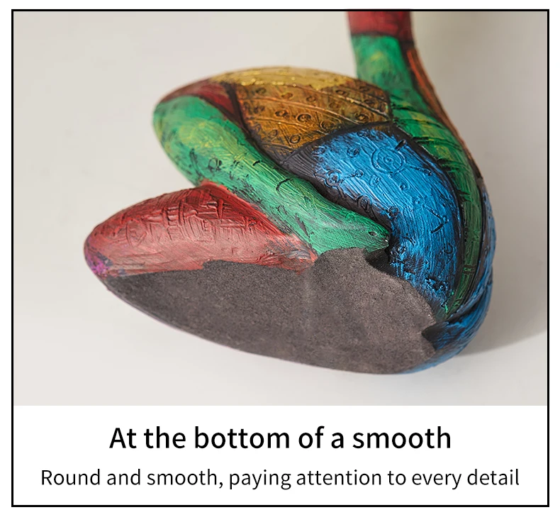 Tegooe Abstract Character Sculpture - Modern Resin Desktop Art Ornaments