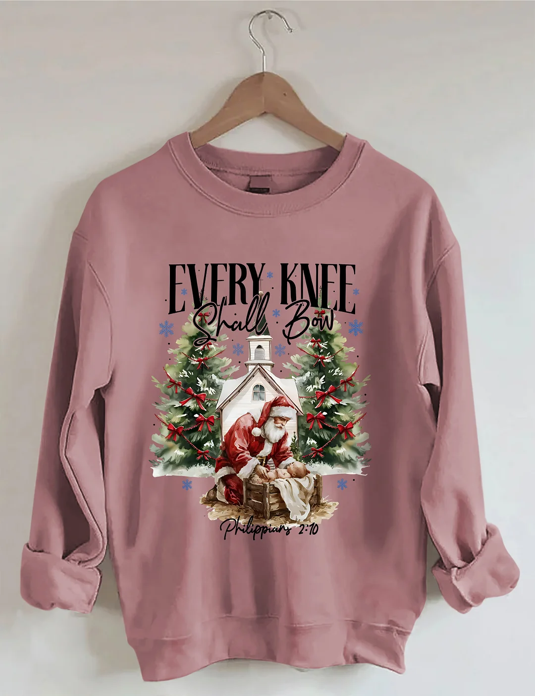 Every Knee Shall Bow Sweatshirt