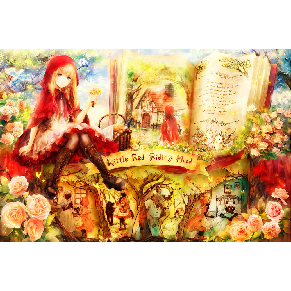 

Little Red Riding Hood - 1000 Pieces Jigsaw Puzzle, 501 Original