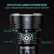 Sofirn IF30 LEDライト 12000ルーメン　新品未使用品 sofirn IF30 Flashlight High Lumens, 12000 Lumens Ultra