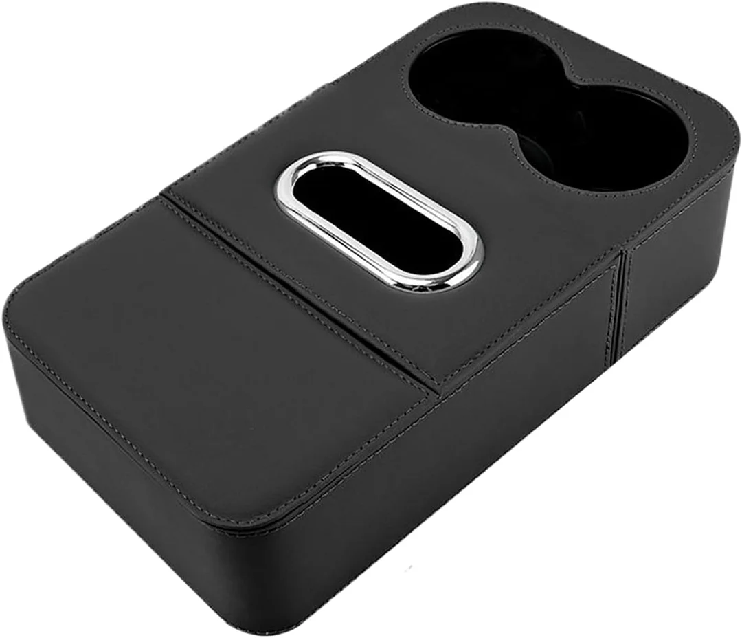 Car three-in-one armrest box