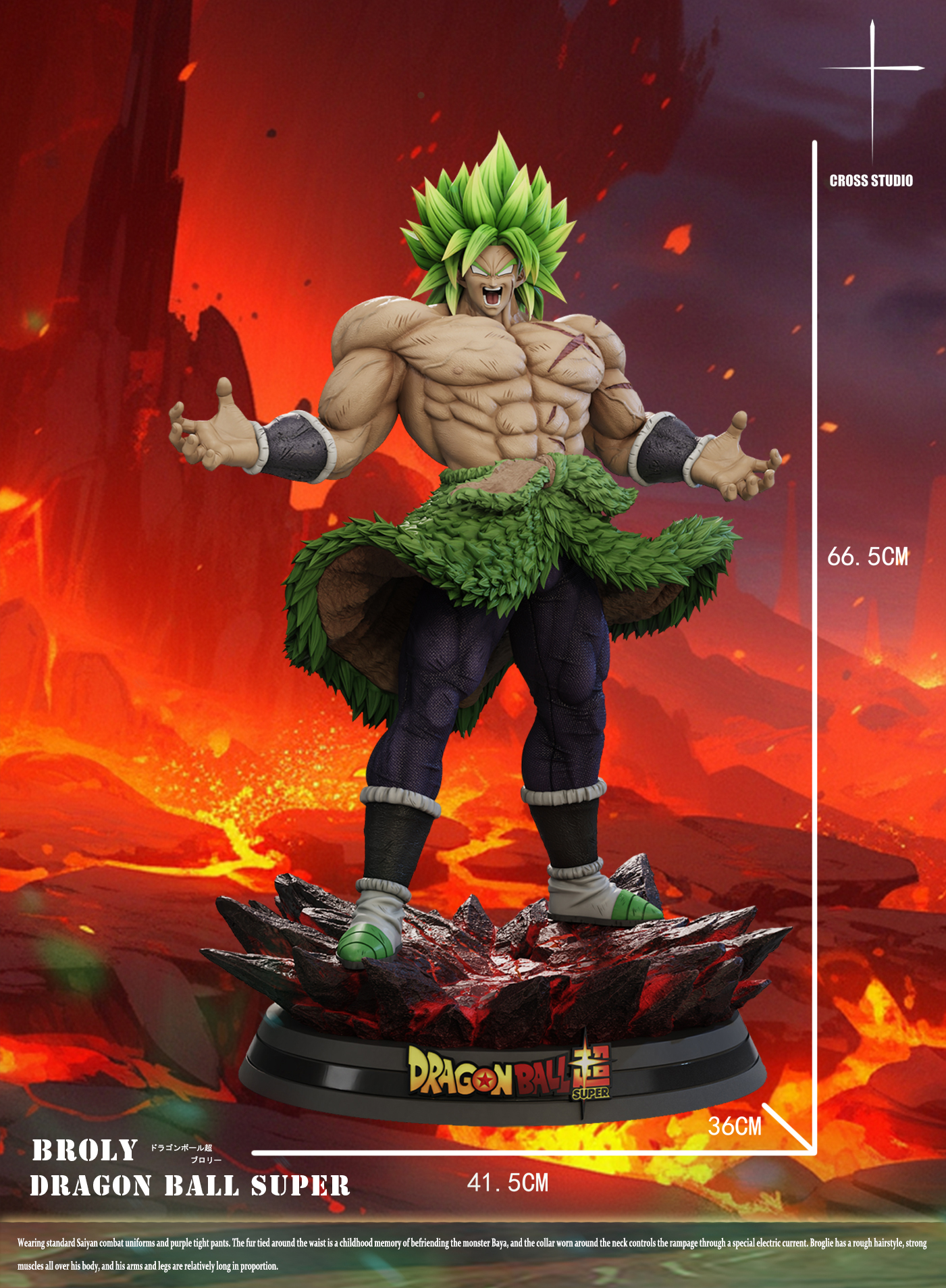 Good broly statue