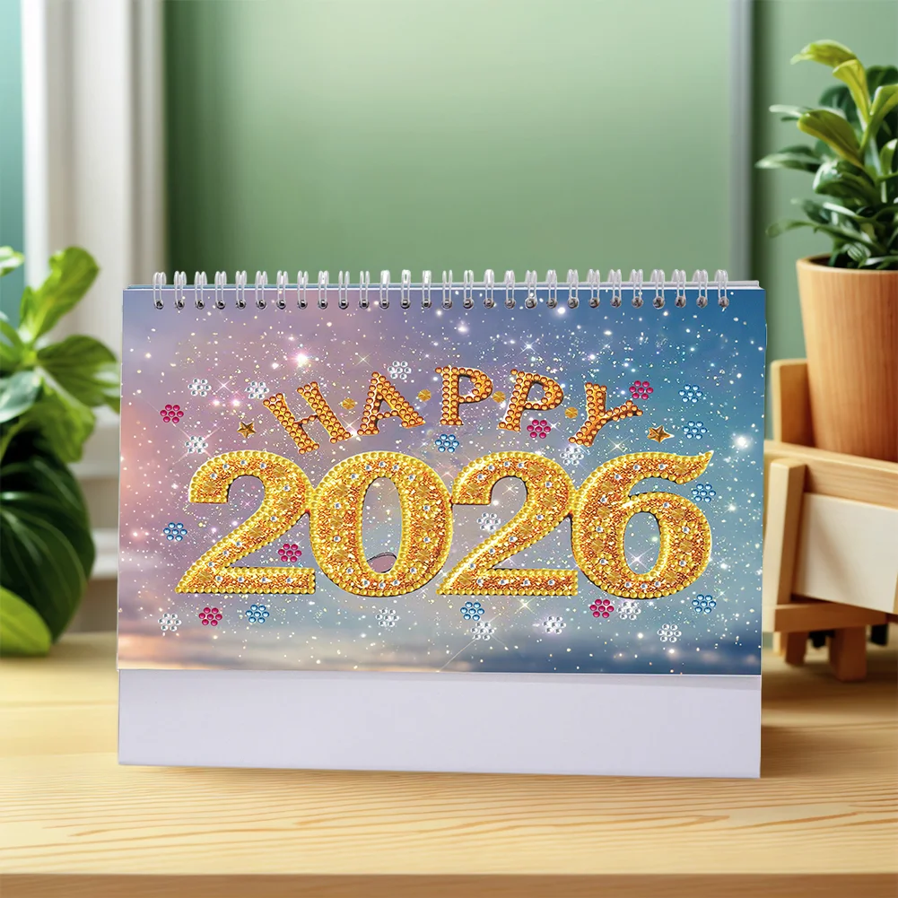 Diamond Painting Monthly Calendar Kit Diamond Art Calendar for DIY Crafts Party