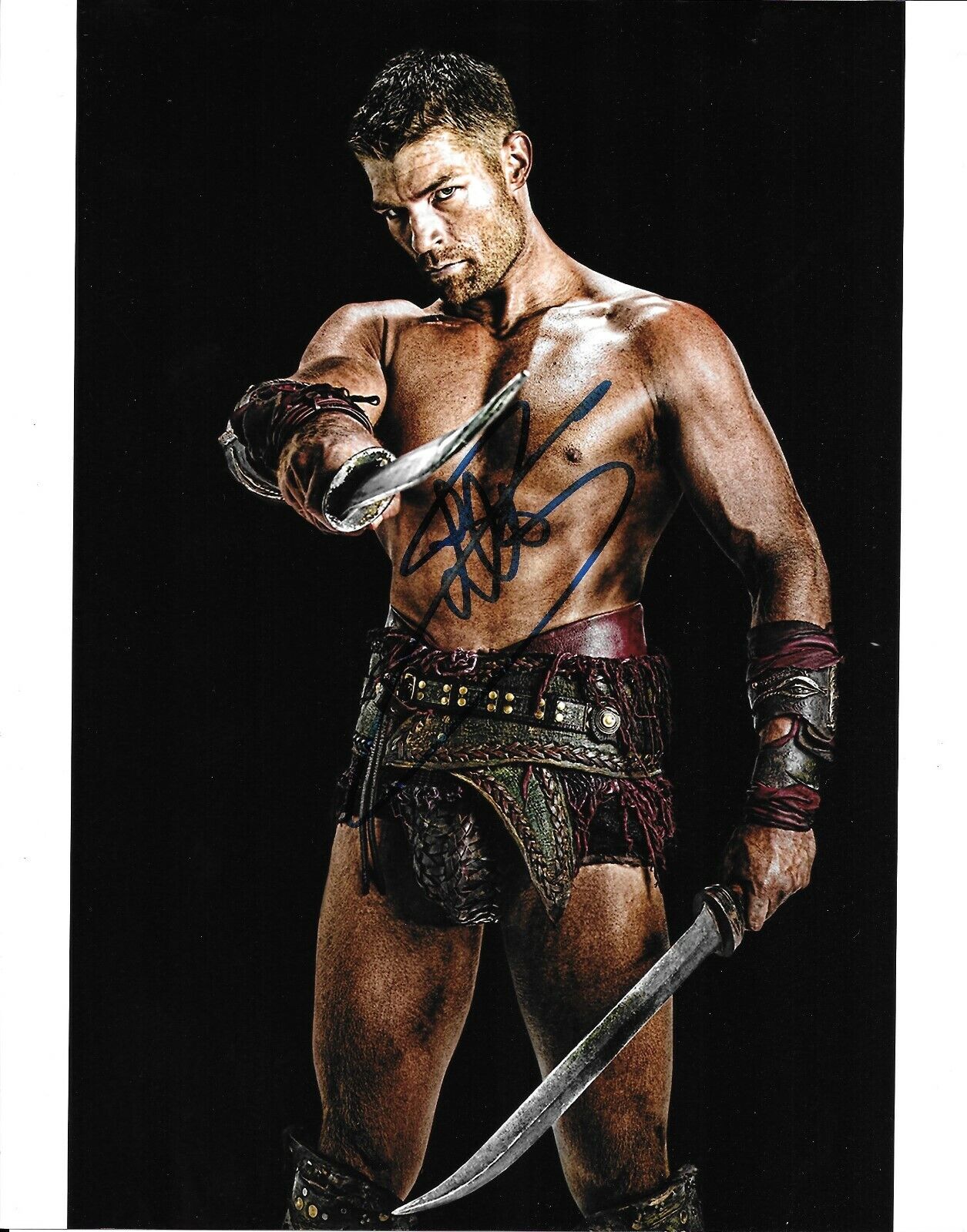 Liam McIntyre Spartacus autographed Photo Poster painting signed 8x10 #15